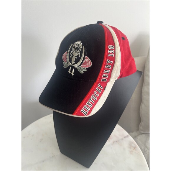 130th KENTUCKY DERBY (May 1, 2004) LOUISVILLE HORSE RACING (One Size) Cap - Picture 1 of 7